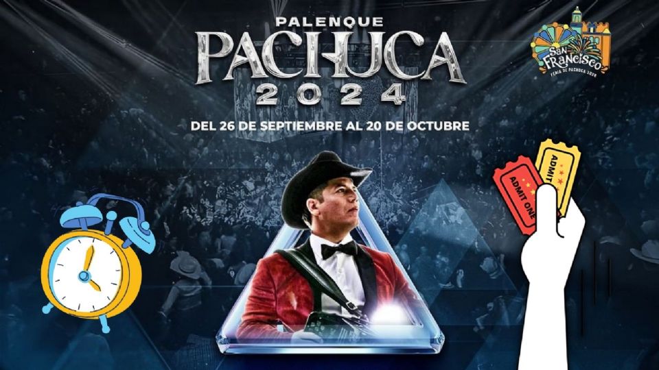 Concierto de Remmy Valenzuela en el Palenque de Pachuca 2024