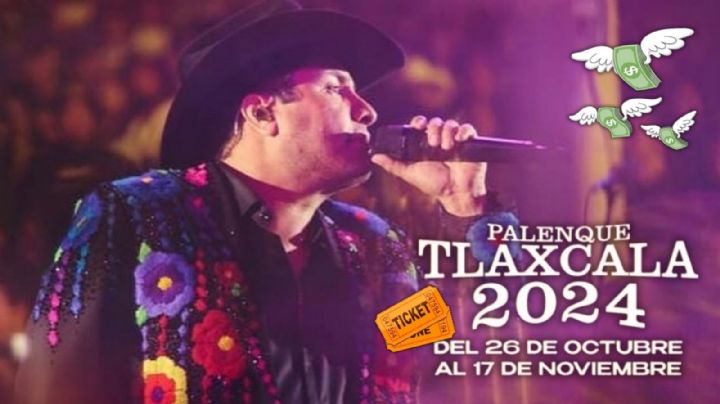Palenque de Tlaxcala 2024: ¿Cuánto cuestan los boletos para ver a Julión Álvarez el 26 de octubre?