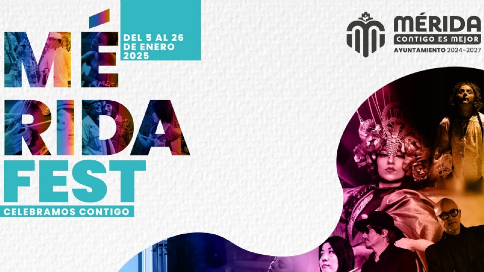 El Mérida Fest prepara una gran fiesta.