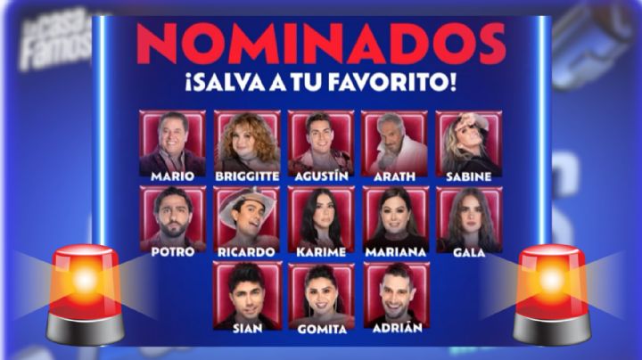 Cuarto Mar vs. Cuarto Tierra La Casa de los Famosos México 2024: Lista de nominados por equipo 7 de agosto