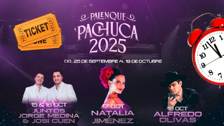 Palenque Pachuca 2025: Estos artistas se presentarán del 16 al 19 de octubre