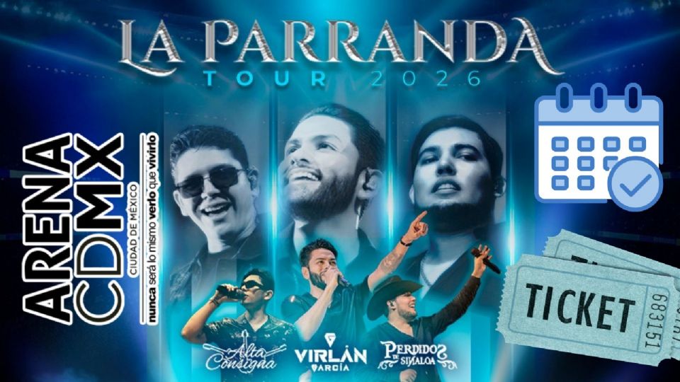 La Parranda Tour se presentará en la Arena CDMX