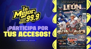 PARTICIPA POR TUS BOLETOS PARA SALTOS LA GLORIA EN TODOS LOS PROGRAMAS DE LA MEJOR FM 99.9