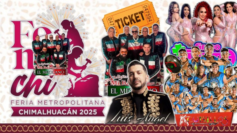 Artistas que se presentarán HOY en la Feria Metropolitana Chimalhuacán 2025