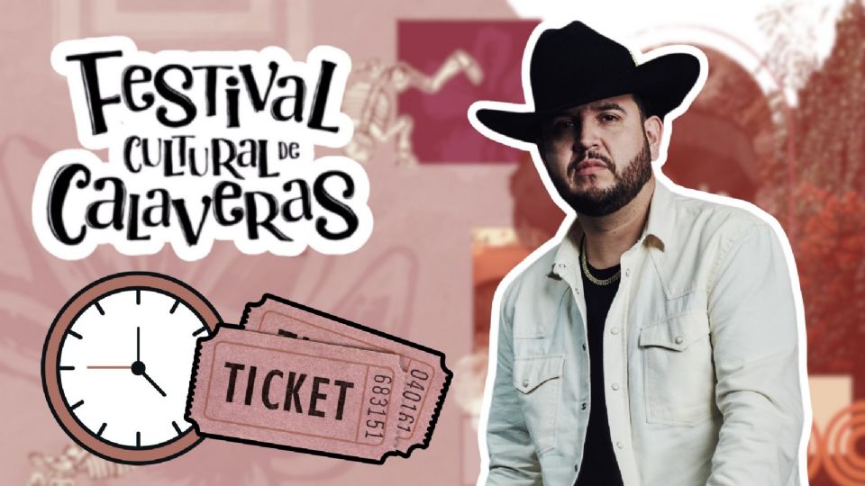 Edén Muñoz se presentará HOY en el Festival Cultural de Calaveras Aguascalientes 2025.