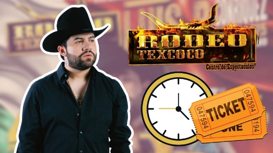 Luis R Conriquez se presentará HOY en el Rodeo Texcoco, EDOMEX.