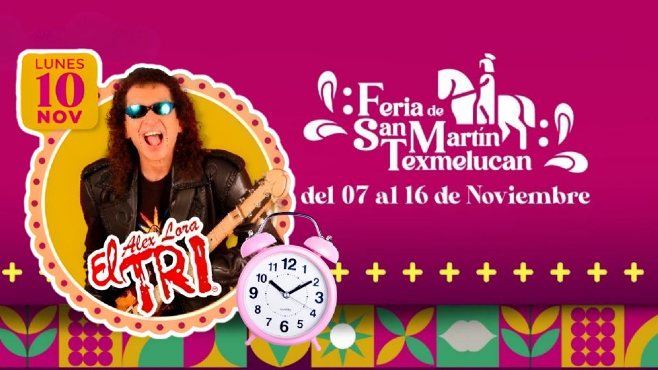 ¿Qué artista dará concierto HOY 10 de noviembre en la Feria de Texmelucan 2025?