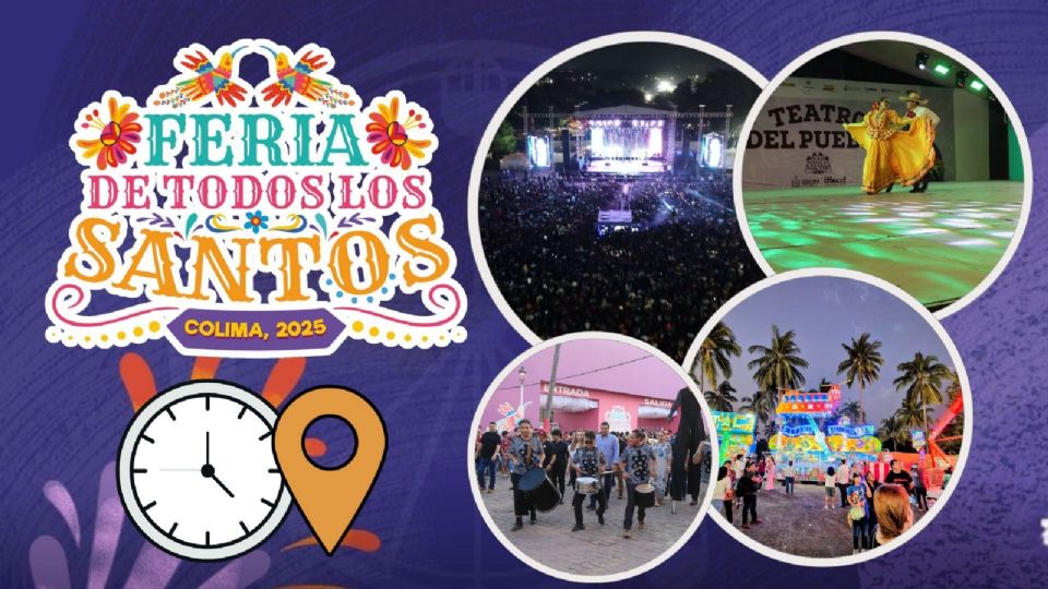 La Feria de Todos los Santos Colima 2025 continúa.