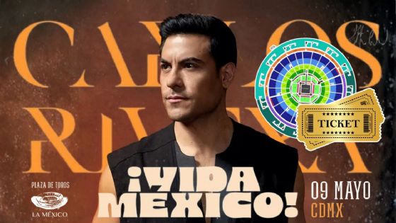 Boletos Carlos Rivera CDMX 2026: Precios por zona y venta oficial del ¡Vida México! Tour