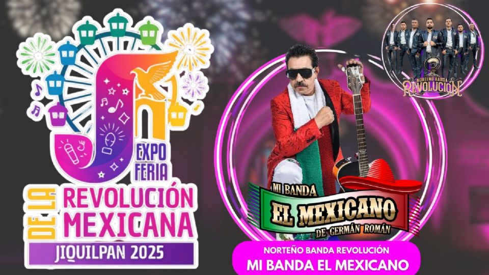 Artistas que se presentarán HOY en la Expo Feria de la Revolución Mexicana Jiquilpan 2025