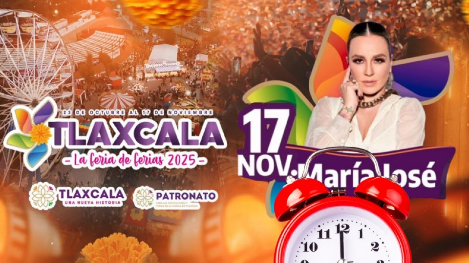Conciertos y programa de actividades hoy en la clausura de la Feria Tlaxcala 2025