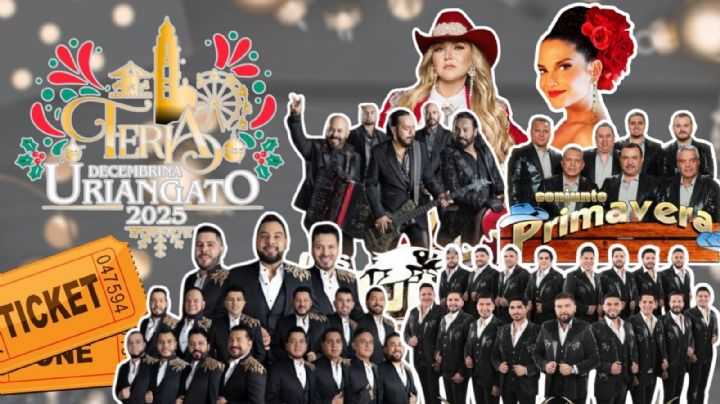 Feria Decembrina Uriangato 2025: Cartelera completa de artistas que darán concierto en Guanajuato; fechas y lista de precios