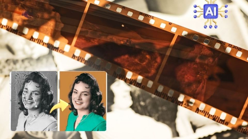 ¿Cómo puedes restaurar fotos y retratos antiguos usando Inteligencia Artificial?