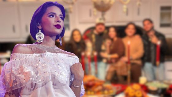 Ángela Aguilar comparte emotivo momento al lado de su familia por Acción de Gracias