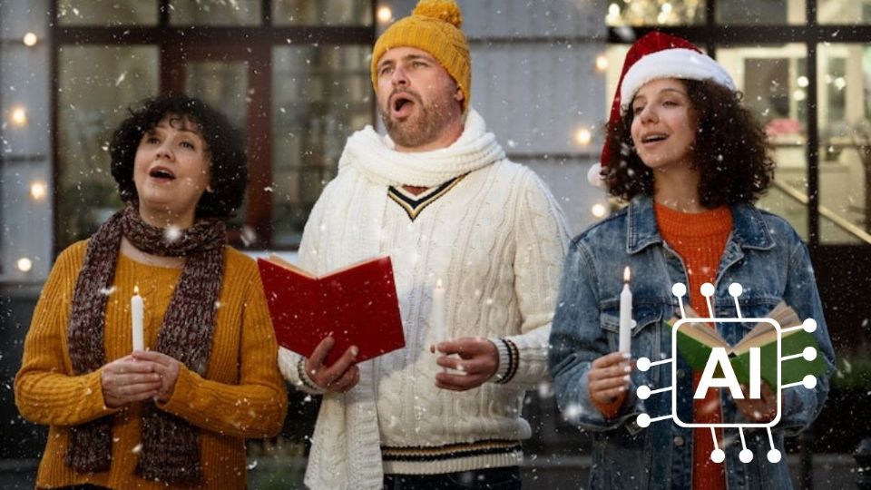 La IA se suma al coro navideño, creando melodías para cada celebración.

