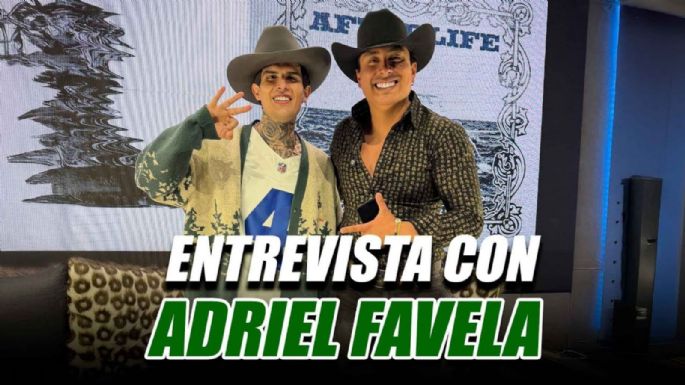 Adriel Favela revela su lucha contra la depresión y el mayor secreto de su musica