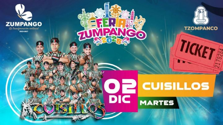 Feria Zumpango 2025: ¿A qué hora inicia el concierto de Banda Cuisillos? Programa de actividades