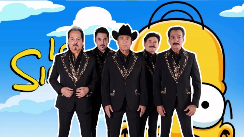 Los Tigres del Norte llegan a Los Simpson con un corrido inédito.