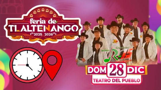 Feria Tlaltenango 2025-2026: ¿Qué artistas darán concierto HOY 28 de diciembre en Zacatecas?