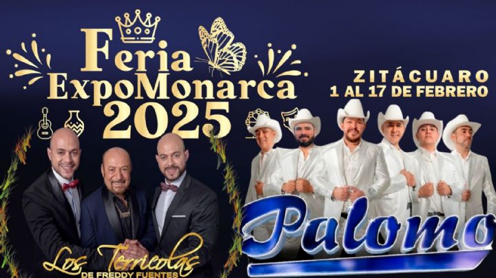 Expo Feria Monarca Zitácuaro 2025: Artistas que darán concierto GRATIS este fin de semana