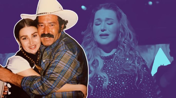 Alicia Villarreal rompe en llanto en pleno concierto