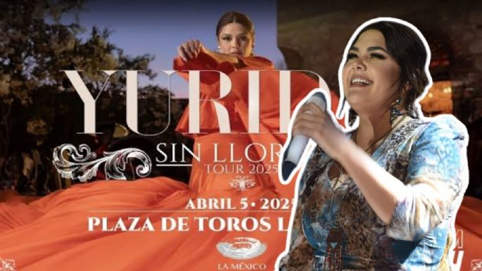 Yuridia hará historia con su concierto en la Plaza de Toros México