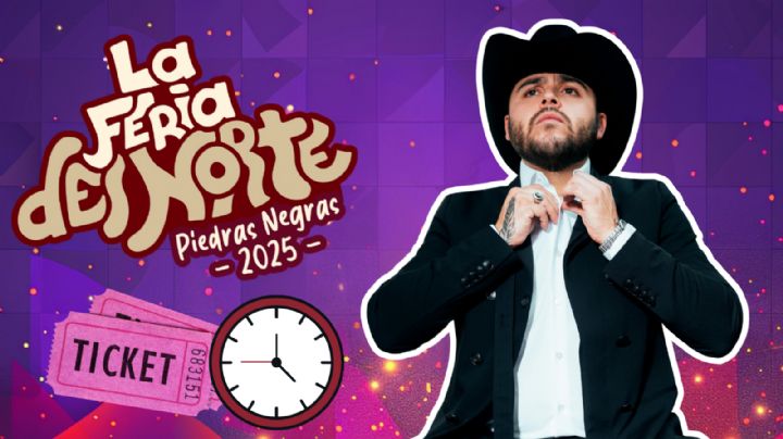 La Feria del Norte Piedras Negras 2025: ¿A qué hora empieza el concierto de Gerardo Ortiz HOY 16 de mayo?