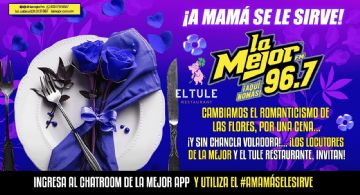 A MAMÁ SE LE SIRVE