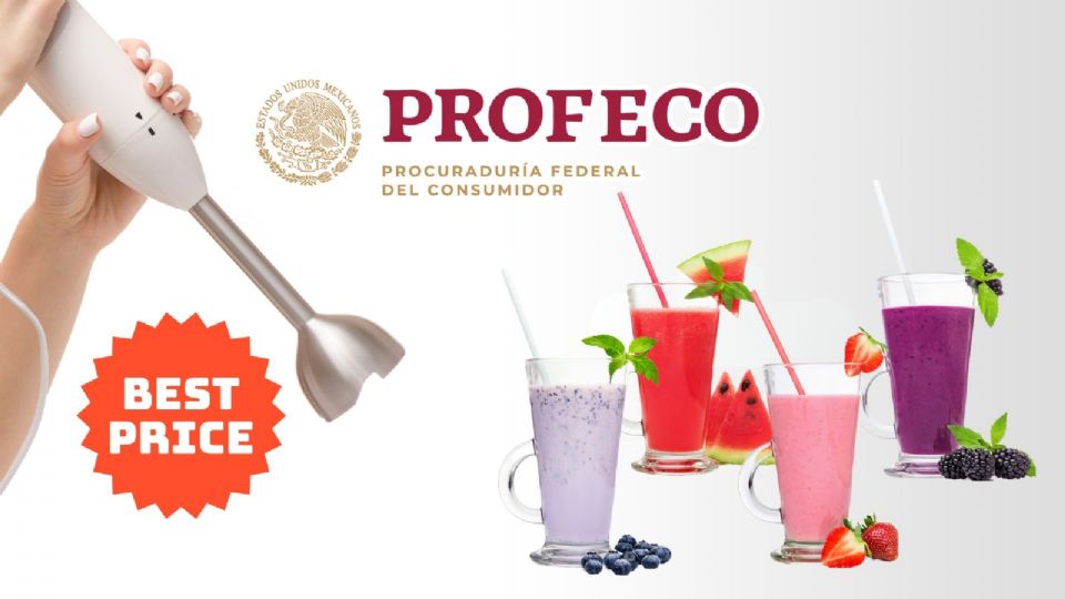 La batidora de inmersión que recomienda Profeco por tan solo $355 pesos