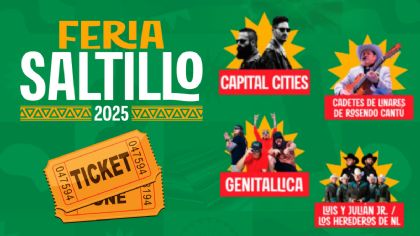 Feria de Saltillo 2025: Cartelera de artistas que darán concierto este fin de semana, del 10 al 13 de julio