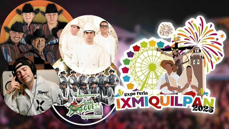 Cartelera de artistas de la Feria Ixmiquilpan 2025