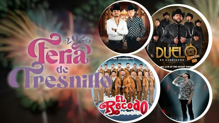 Feria de Fresnillo 2025: Cartelera de artistas que se presentarán del 21 de agosto al 2 de septiembre