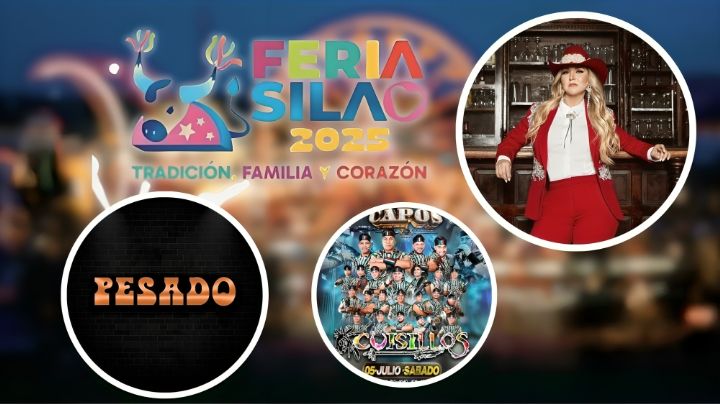 Feria Silao 2025: Cartelera de artistas que se presentarán del 25 de julio al 10 de agosto