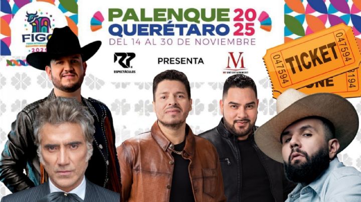 Palenque Querétaro 2025: Cartelera completa de artistas que darán concierto esta edición; fechas y puntos de venta
