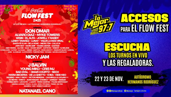 Gana tus accesos para el FLOWFEST