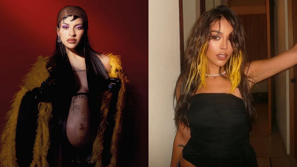 Danna Paola adelantó que trabaja en nuevas canciones con Belinda y Kenia OS, y no descarta un junte con Cazzu.