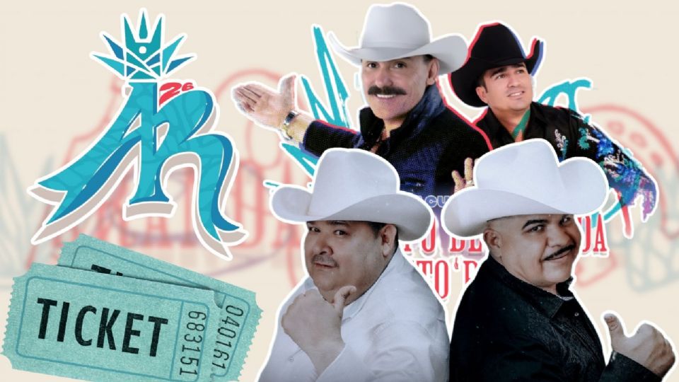 Artistas que se presentarán HOY en la Expo Feria Arandas 2026.