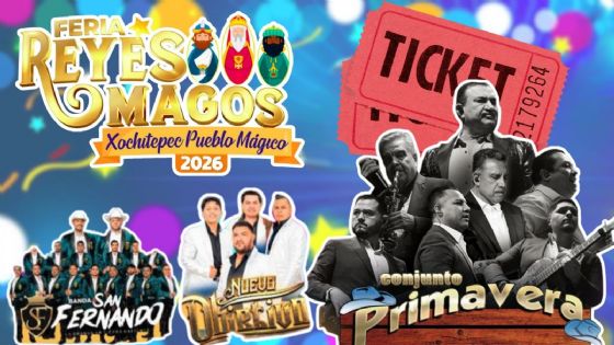 Feria de Reyes Xochitepec 2026: Cartelera de artistas que darán concierto GRATIS HOY 15 de enero