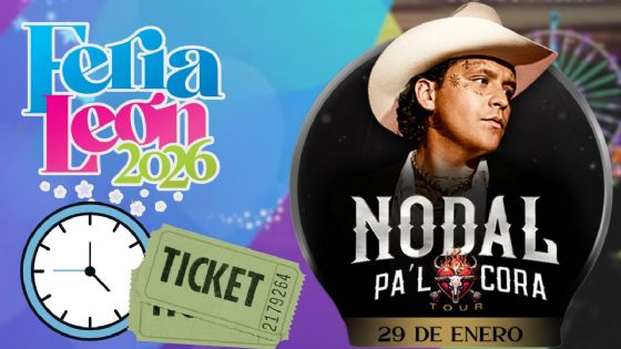 Feria Estatal León 2026: ¿A qué hora empieza el concierto de Christian Nodal HOY 29 de enero?