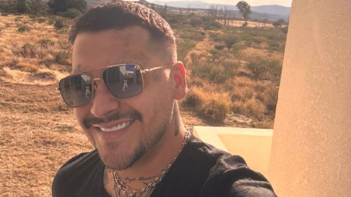 Christian Nodal presume nuevo look y lo comparan con famoso cantante colombiano, ¿Maluma? (FOTOS)