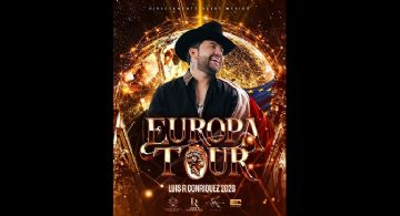 Luis R Conriquez deja huella en Europa