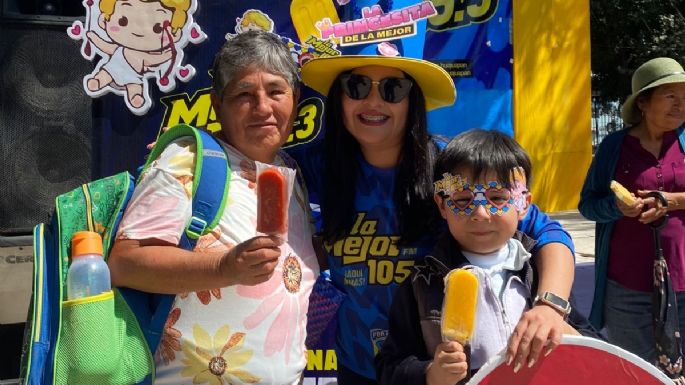 ¡PORQUE CON UNA CHUPADITA SE TE BAJA EL CALOR!