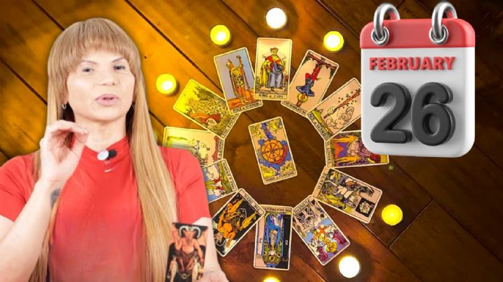 Cartas del Tarot de Mhoni Vidente: Conoce el mensaje URGENTE para cada signo HOY 26 de febrero