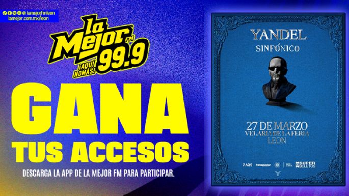 ¡LA MEJOR FM TE LLEVA A YANDEL SINFÓNICO!