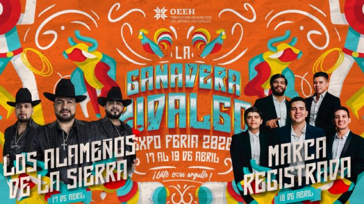 Feria San Francisco Pachuca 2026: Confirman a los primeros artistas que se presentarán en Hidalgo