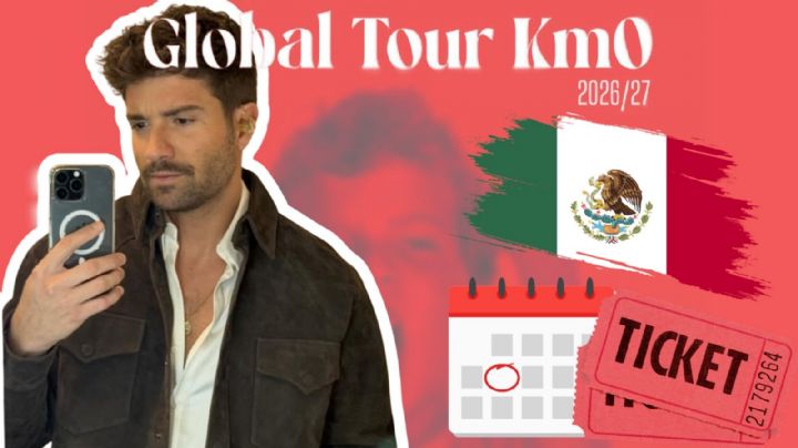 Pablo Alborán anuncia conciertos en México 2026: Fechas, lugares y venta de boletos para su gira “Global Tour Km0"