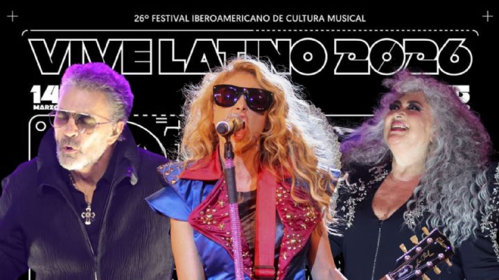 Danna, Amanda Miguel, Mijares, Paulina Rubio y más se suman al Vive Latino 2026