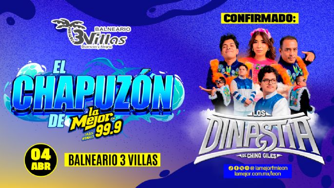 EL CHAPUZON DE LA MEJOR "ARTISTAS CONFIRMADOS"