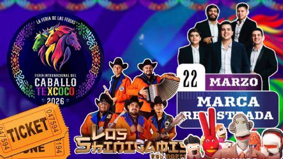 Feria del Caballo Texcoco 2026: ¿Qué artistas se presentarán HOY 22 de marzo?