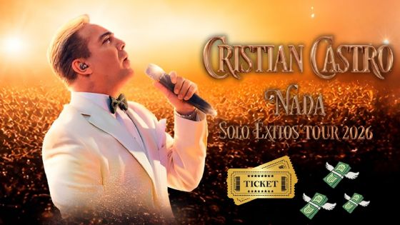 Cristian Castro en CDMX: ¿Cuál es el boleto más caro y más barato para sus conciertos en el Auditori